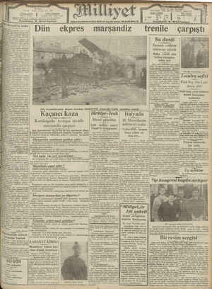 Milliyet Gazetesi 17 Eylül 1929 kapağı