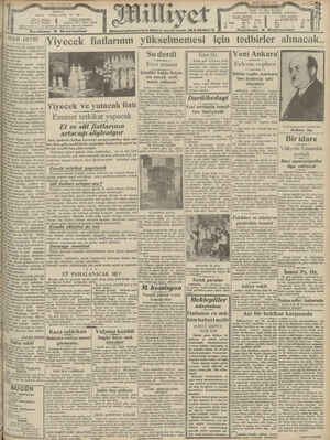 Milliyet Gazetesi 20 Eylül 1929 kapağı