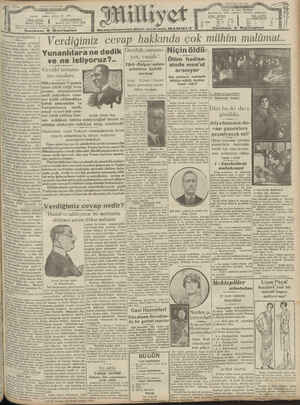 Milliyet Gazetesi 22 Eylül 1929 kapağı