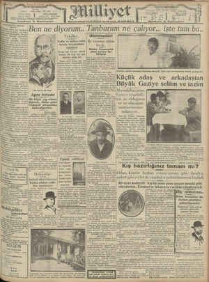 Milliyet Gazetesi 23 Eylül 1929 kapağı