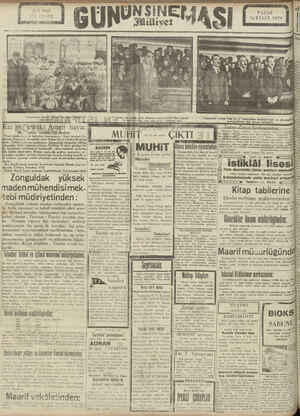    PAZAR 29 EYLÜL 1929 Fenerbahçe dakımı Bursa maçından döndü: pe ,lir& İhtilâs eden Muhtarın muhakemesi di Avdetlerine oit b»