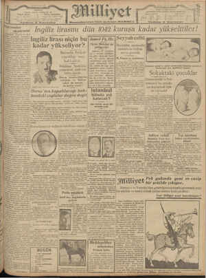 Milliyet Gazetesi 22 Ekim 1929 kapağı