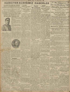  »— a gea b Hırvatlığın mer: K leze karşı bir mücadele açılmış KHARI—CT—ELİĞ MIZ HABERLER. PAZAR 22 KANUNUEVVEL — 1929 Karma