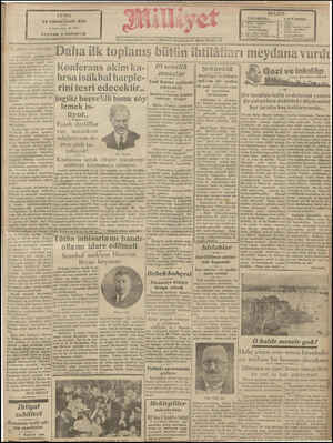  CUMA 24 KÂNUNUSANİ 1930 4 dacüi seme, No 1420 KUSHA manama CĞ | Londra konferansı | Aylardanberi siyaset & ünak ilemi- mev-