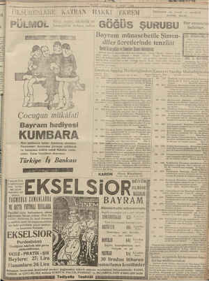    SArmeiyer ÇARŞAM eğ Hanim . ÖKSÜRENLERE KATRAN HAKKI “EKREN öksü “m w Ez İ PÜLMOL ikiz GÖĞÜS ŞURU ŞUBAT 1930 semada...