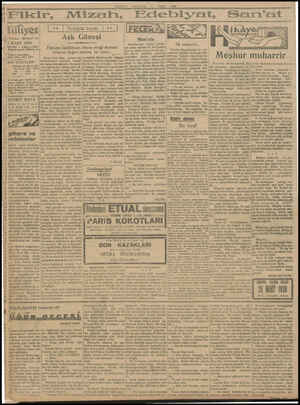  Eİ’:—'ik'iî', Tilliyet VÜmdesi “Milliyet” tir. (1 MART 1930 "EHANE — Ankara caddesi Telgraf adresi: Milliyet, İs- 5 Telefon