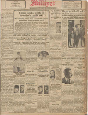   22 HAZİRAN 1930 Sinci sene, No 1566 'Türk lügati Geçen gün Politika gazetesi bir haber verdi: Ankaradaki Dil encü- meni A