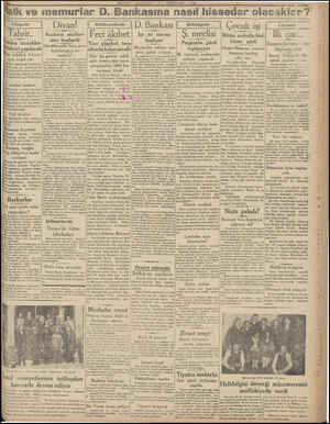  PAZARTESİ, 1940 MİLLİYET, “ Ş alk ve memurlar D. Bankasın K Vine (ahkemeterde | D. Bankası Tahrir Feci Akıbet İşe ne zaman