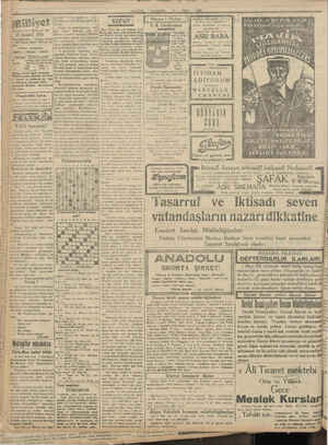    mlliyet Jksrinm desi “Milliyet” Hr 7 19 MART 1931 İDAREHANE — Ankara caddei ; 100 Telgraf ndresi: Milliyet, İs- bal, i |