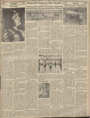  bir ame- tı müteakıp pritonitten ve- eden Pola Negri 1895 sene i kânunuevvelinin 3li nde, Le histanda Varşova ( civarında...