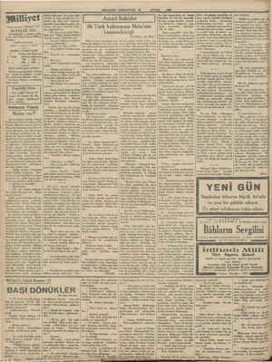  ii p Rez m. de mi istiyor- 1 R Silliyet 26 EYLÜL 1931 IDAREHANE — Ankara endde- si No: 100 Telgraf adresi: Milliyet,...