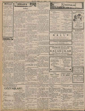    hulliyet Asrın umdesi “MİLLİYET” tir. 11 MART 1932 İdârehane: Ankara caddesi, 100 No Telgraf adresi: İst, Milliyet “Telefon