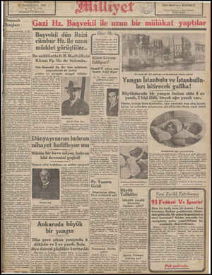  13 TEŞRİNİEVVEL 1932 7 inci sene sene ve No. 2398 NÜSHASI 8 K 5 KURUŞTUR Fransız gazetelerinin yazdığı- Lausanne sulhünden