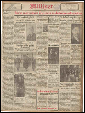  SALI 21 ŞUBAT 1933 No. 2526 NUSHASI 5 KU Yugoslavya'nın Kurtuluşu Cenevrede © Küçük İtilâf Devletleri arasında imzalanan...