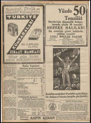  Şİ MAasarrı/ » düzenl MİLLİYET ÇARŞAMBA 22 I Dirlik ve ik kaynağıdır BIR KUMBARA ALINIZ Mer gün, bıraz para 5 Harp Akademisi