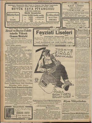  Hilâliahmer, Himayetetfal, Milii İktısat MİLLİYET SANI 5 EYLOL 1933 ve Tasarruf, Türk Maarif Cemiyetlerile İdman Cemiyetleri