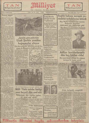 Milliyet Gazetesi January 25, 1935 kapağı