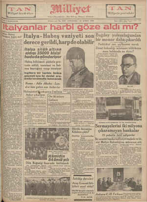 Milliyet Gazetesi February 13, 1935 kapağı