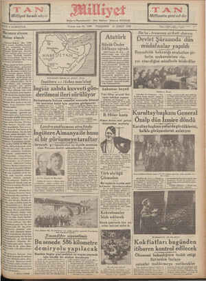 Milliyet Gazetesi February 21, 1935 kapağı