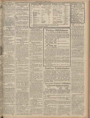    - MILLIYET SALI 26 ŞUBAT, 1935 z les günü saat 12 1/2 da Istanbul'da h 'da Osmanlı Bankası merkezinde Ruznamei müzakerat :