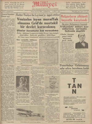 Milliyet Gazetesi March 9, 1935 kapağı