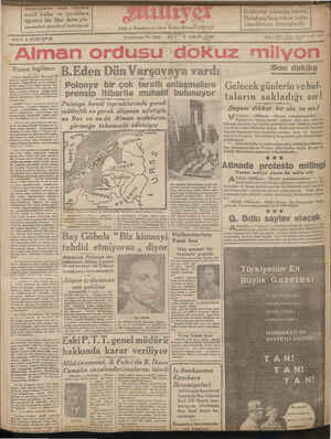 Milliyet Gazetesi April 2, 1935 kapağı