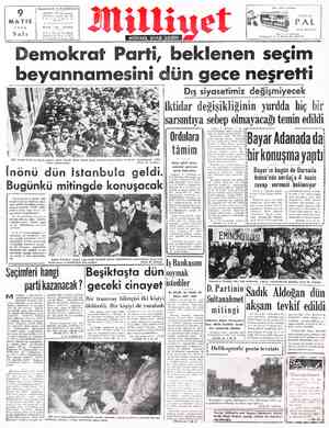 Milliyet sayfa 1