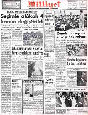 Milliyet sayfa 1