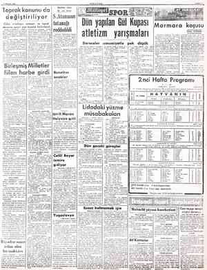  3 Temmuz 1950 Toprak kanunu da değişti Çiftçi — ortaklığını dâvasına zararlı olan Ankara 8 (Milliyet) — Çuku- rova bölgesinde