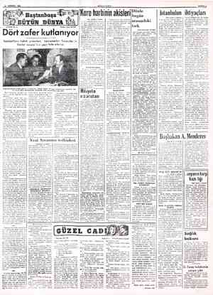  22 TEMMUZ 1950 - Baştanbaşa Fn TEFRİKA N BÜTÜN DÜNYA : John UPTON Dört zafer kutlanıyor Ispanyolların hakiki prensleri,...