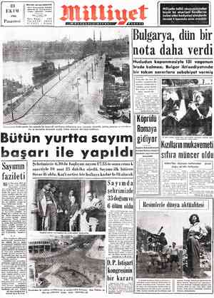 Milliyet sayfa 1