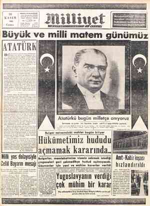Milliyet sayfa 1