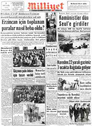 Milliyet sayfa 1