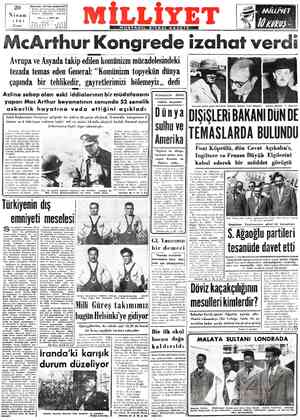  Başyazarı: Ali Naci KARACAN Adres: Nuruosmaniye Türbedar Sokak No: 18-1STANBUL 20 v Telgraf; MİLLİYET - İstanbul san YIL; 1 —