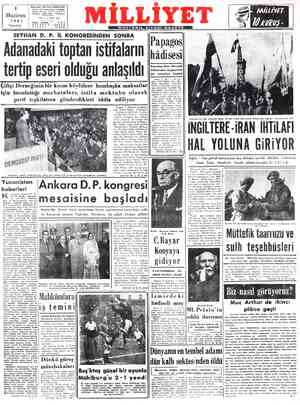  Başyazarı: Ali Naci KARACAN Adres: Nuruosmaniye Türbedar Sokak No: 18-İSTANBUL 4 zi Telgraf; MİLLİYET - İstanbul Haziran Ka