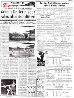  Spor aleminde siyah - beyaz ırk mücadelesi! lenci atletlerin spor sahasındakı üstünlükleri ESİTLARATİTEETELEEEEERRA Bosese