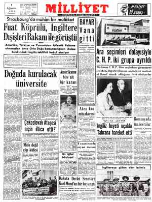 Milliyet sayfa 1
