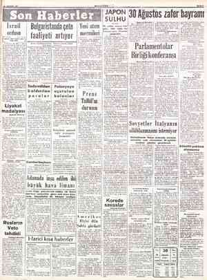  AĞUSTOS 1951 ulgarist Vaşington, 29 (AP) — Cum, huriyetçi Senatör Robert Taft, la Demokrat Senatör Paul H. Douglas, bugün,