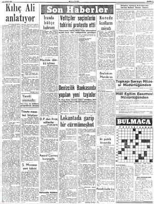  Kılıç Alı anlatıyor 1Baş taratı birincidey açıklamaları - sayesinde ve o nisbette, istedikleri, göz diktik leri mevkileri...