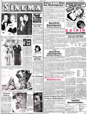  Bayfa: 3 MİLLIEYET Astoria ötelinde verilea bi Sehocller ile George MeReady, imde birçok antika hey Hollywood haberleri...