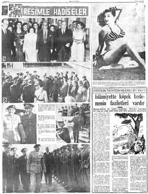  MILLIYET 13 M VİS 1952 ae Cü e 3 1 Şumhuraskamı Celâl Bayar Ankâra Palasta hemşireler şeretine (bir ziyâfet vermiştir. Re-