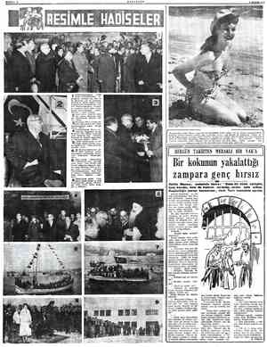  MİLLİYET 4 ARALIK 1952 1 Çamhurbaşkanımız — Celat Bayar Yunanistandaki — te- maslarını bitirerek dün saat 16 da Savarona yatı