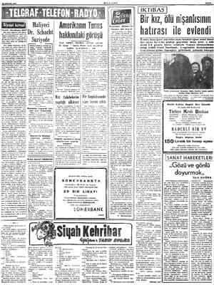  ARALIR 1952 Siyasi İcmal Pesrol ihuarına dair Bir ajans haberine göre Birle- Bik Amerika hükümeti petrol ih- filâfını...