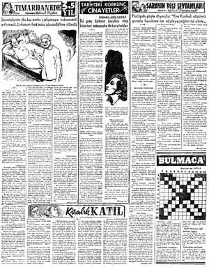  e TIMARHANEDE vazanz Melmet Pezolak Sandalyam da bu zorlu çalışmaya tahammül edemedi.Lokman hekimin otomobiline döndü l5...