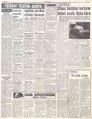  HL ZEMMUZ 1953 Siyasi İcmal İrana yardım yapılmıyor İran Başvekili Musaddık'n A- merika ile Rusya arasına reka- bet sokarak