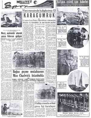  MİLLİYET Arkadaşımız Nejat Altav. gazetemizi ziyaret eden Naci Özkay ile konuşurken Naci, antrenör olarak yarın Kıbrısa...