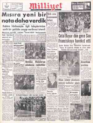 Milliyet sayfa 1