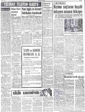  3 MAR'T 1954 Komünist görüşü Bağdatta çıkan El Ahali komü- nist gazetesi Kasım El Salman imzalı bir makale — neşrederek...