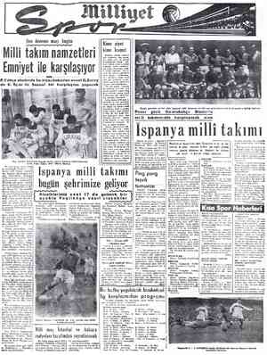 Son deneme maçı bugün Milli takım namzetleri Emniyet ile karşılaşıyor F.Bahçe 5ta/dında bu müsabakadan evvel G.Saray da B.