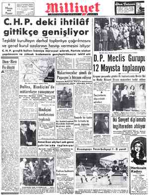  Adres: Nuruosmaniye Türbedirr Telgraf: MİLLİYET . İstanbul YIL:5—SAYI;:1439 | 1 Sokak No: 18 1S'TANBUL 1.54 Ealkan Pazar İ